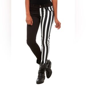 Royal Bones split skinny jeans